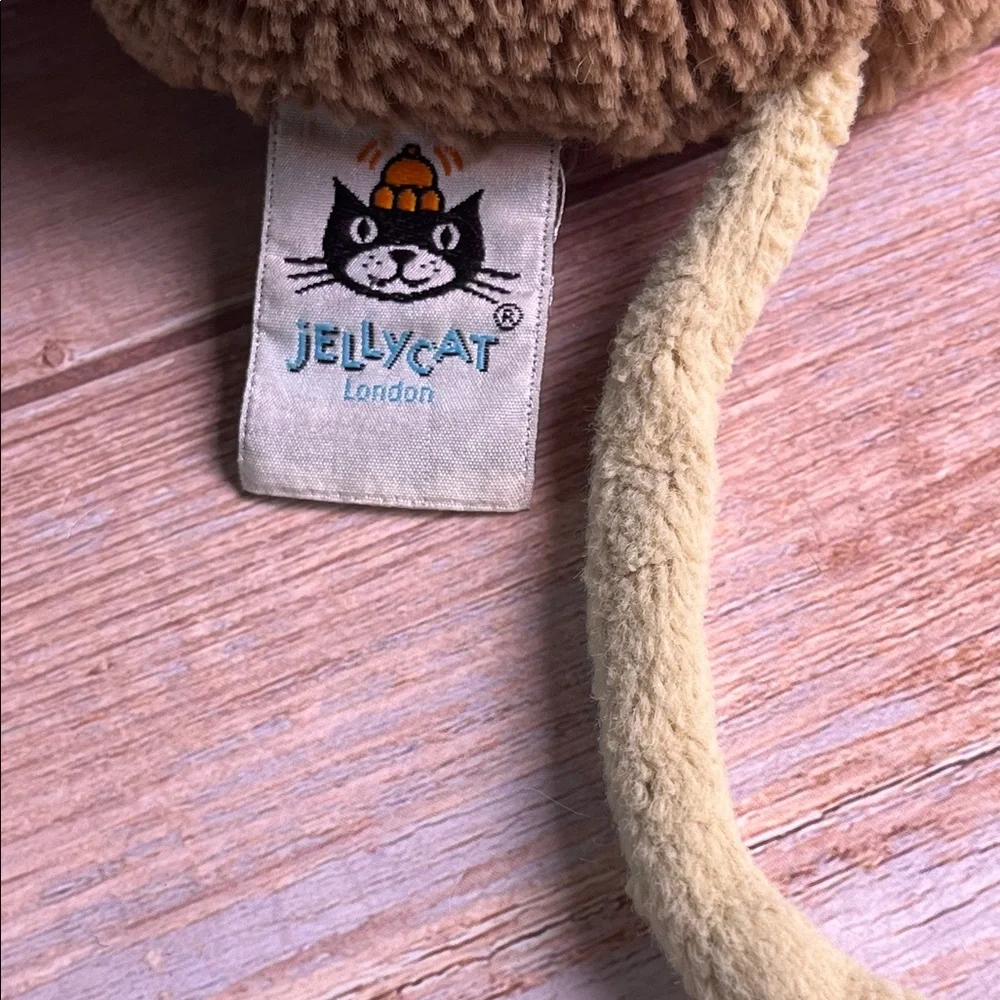 Jellycat Brown Bashful Monkey Stuffed Animal 15